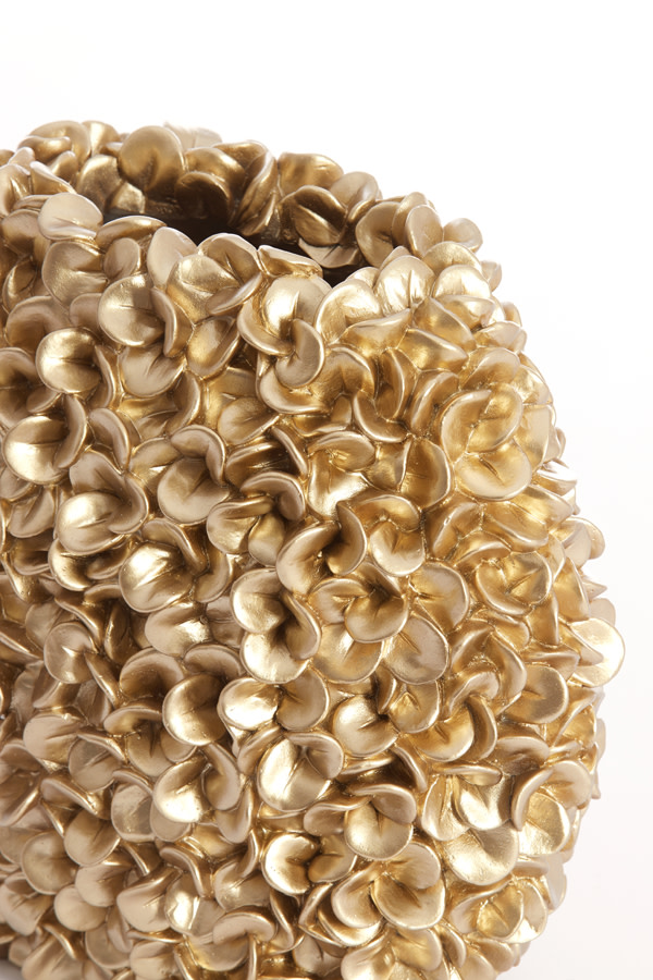 Light & Living Vaas deco 44x20,5x38,5 cm PHYLIA goud