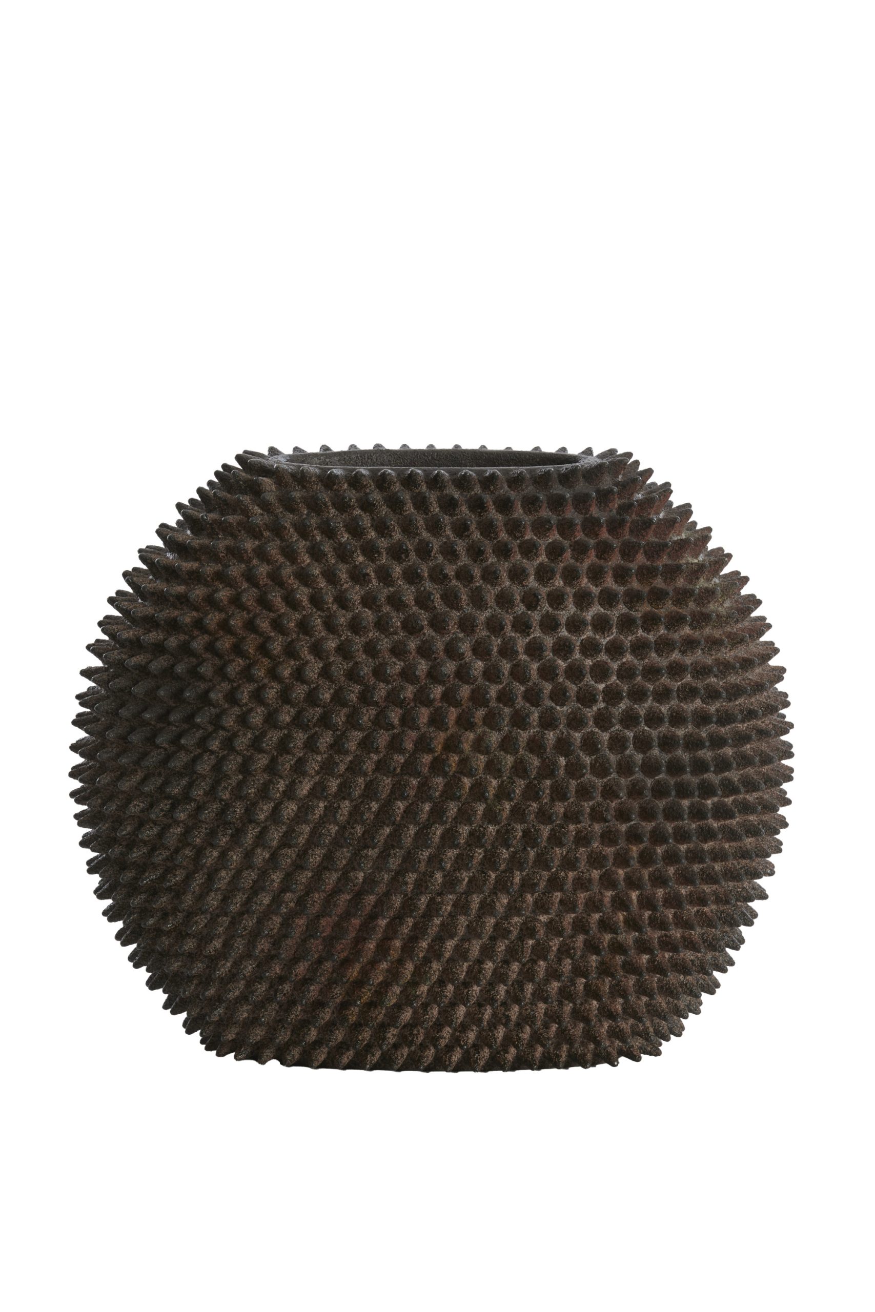 Light & Living Vaas deco 43x18,5x35 cm CALDRAS bruin