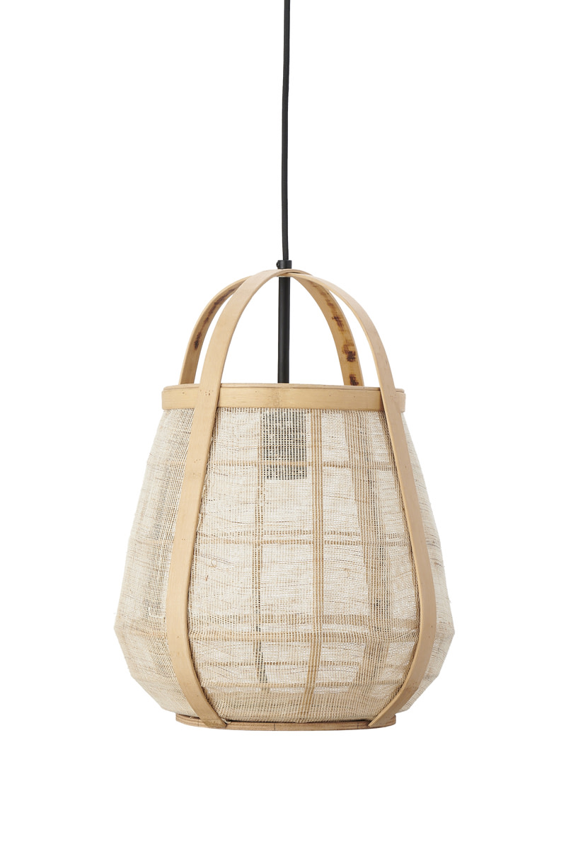 Light & Living Hanglamp Ø32x44 cm JACINTO naturel