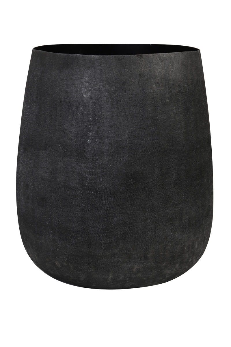 Light & Living Pot deco Ø39x42 cm GENOLI mat zwart