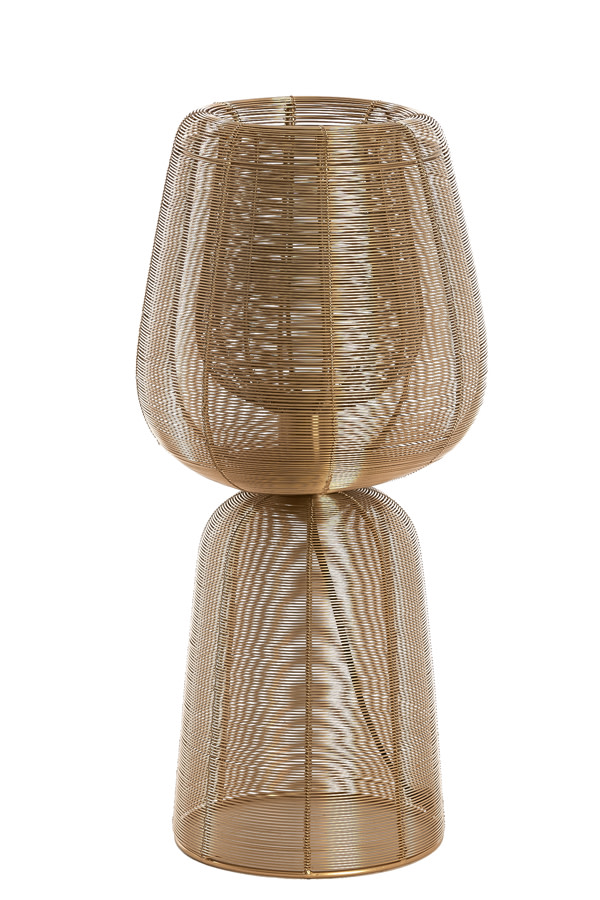 Light & Living Tafellamp Ø24x54 cm ABOSO licht goud