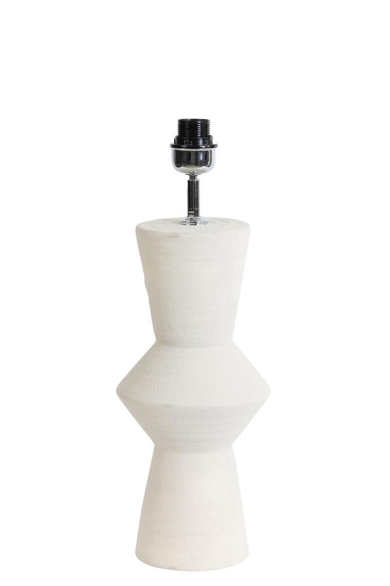 Light & Living Lampvoet Ø18,5x51 cm AYLA keramiek crème