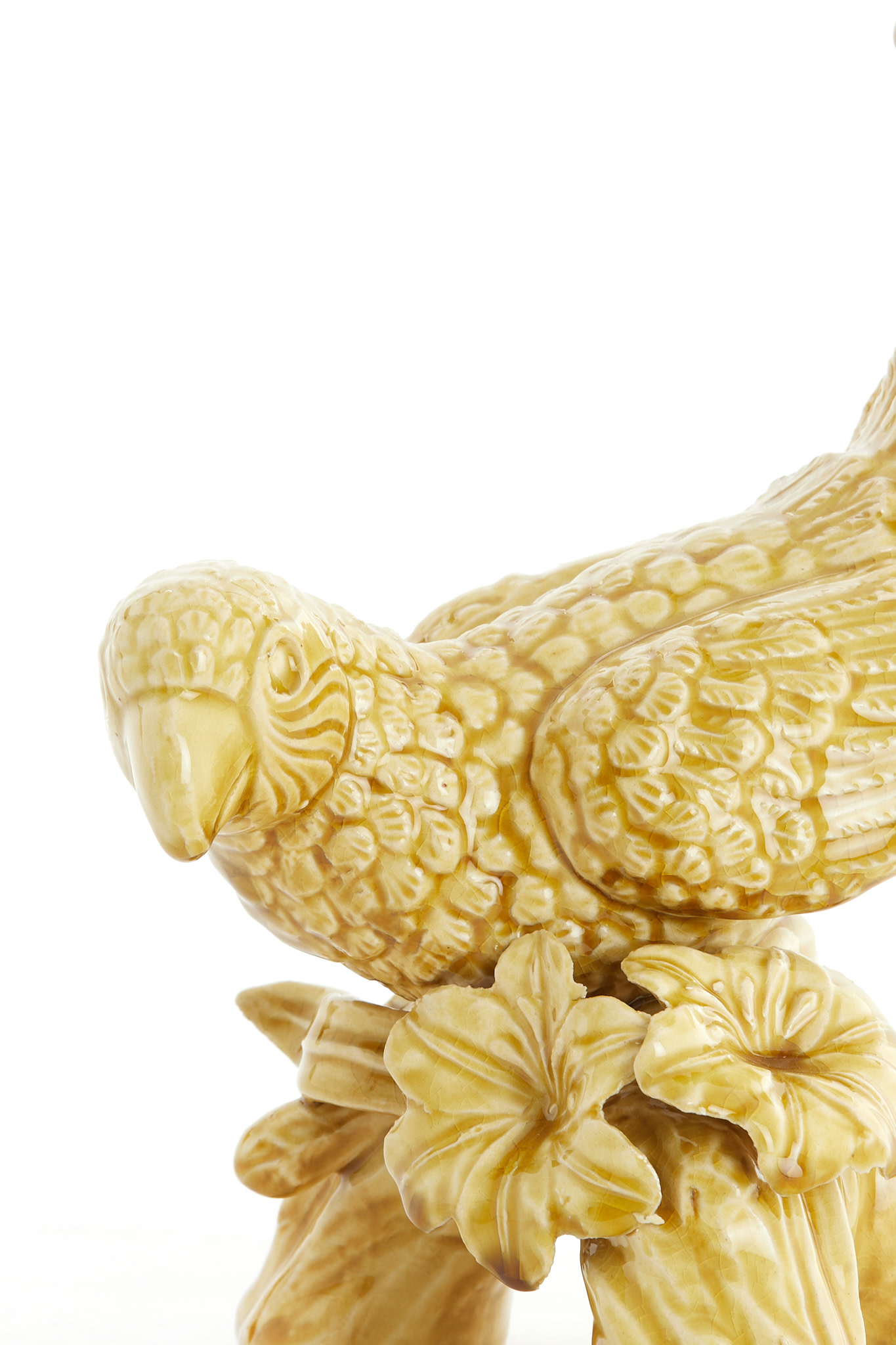 Light & Living Ornament 21,5x17x35 cm BIRD keramiek okergeel