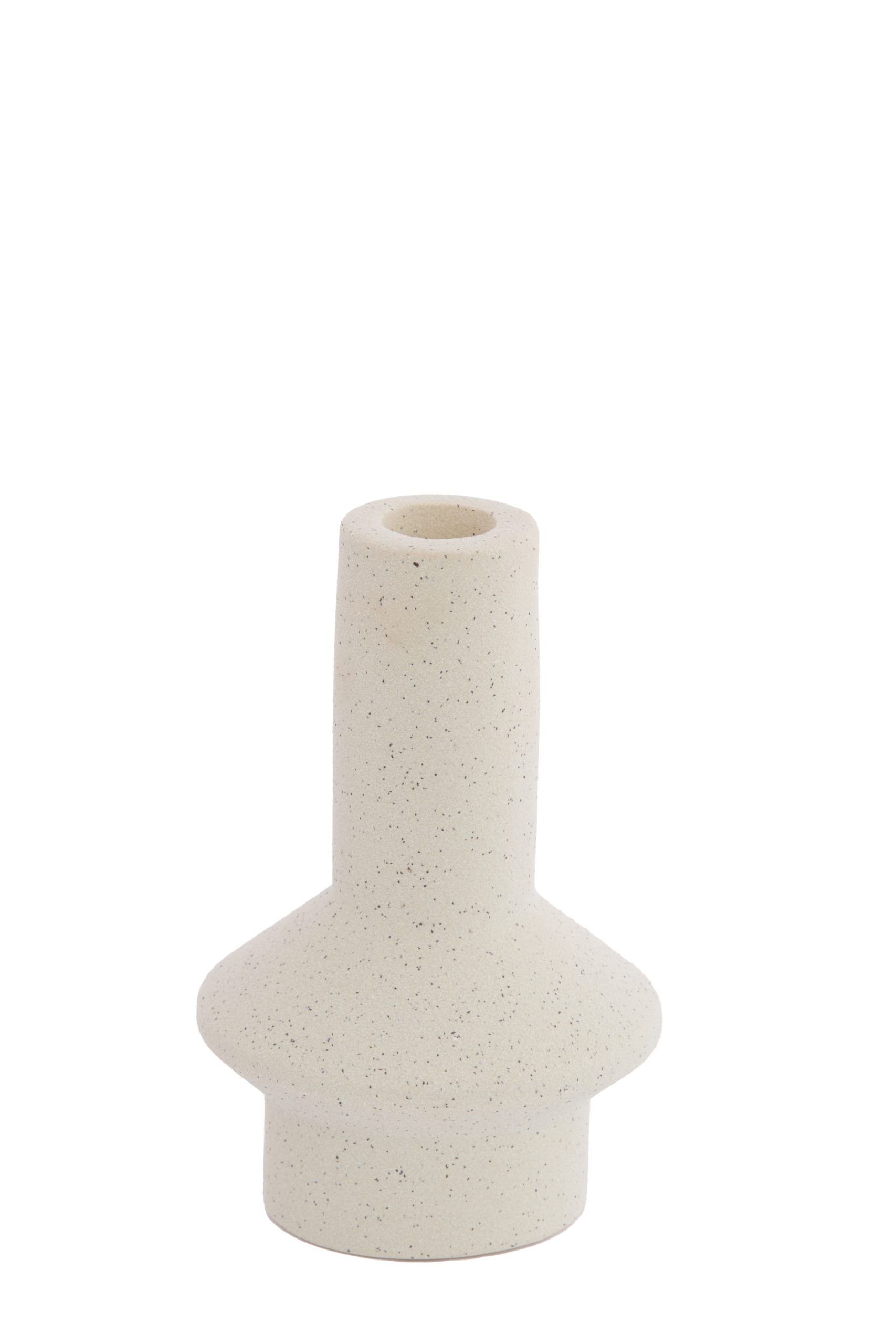 Light & Living Kandelaar Ø10x15,5 cm BURANO keramiek mat crème