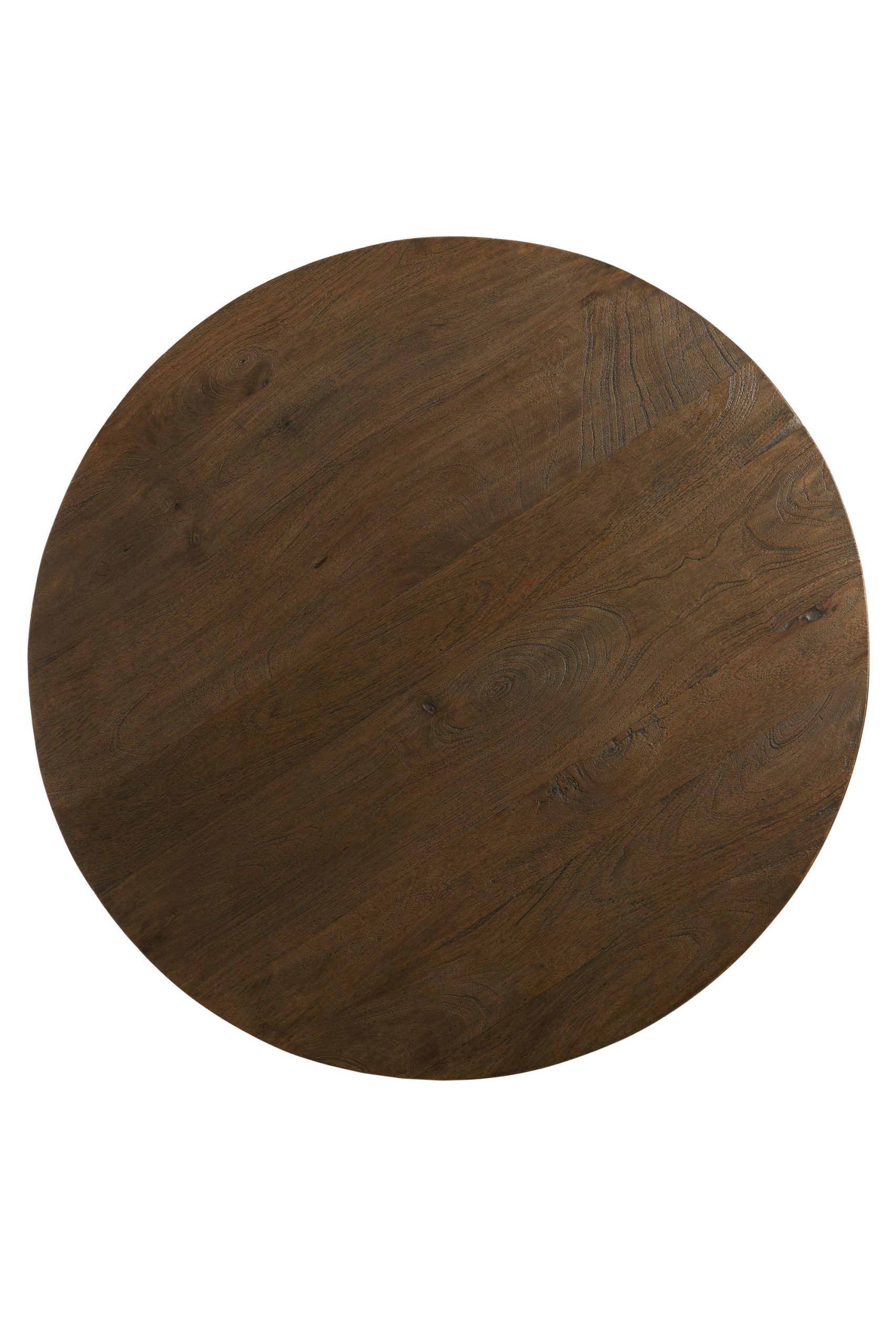 Light & Living Salontafel Ø80x40 cm OCANA hout olie bruin+mat beige
