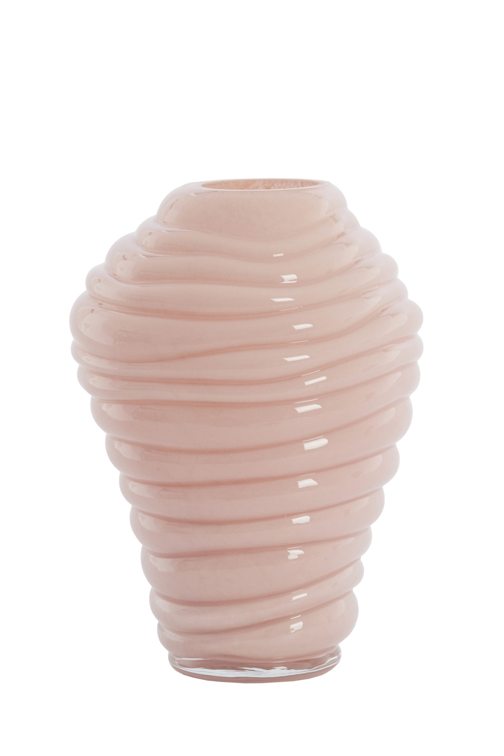 Light & Living Vaas Ø18x25 cm FENLOR glas licht roze