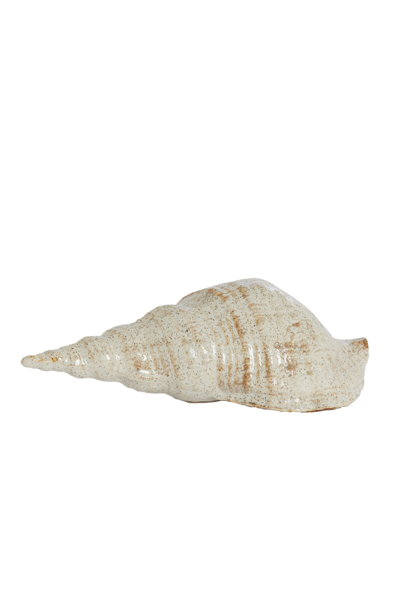 Light & Living Ornament 27,5x12,5x9 cm SHELL keramiek crème-zand