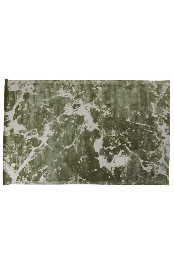Light & Living Vloerkleed 300x200 cm SJORS olijf groen+licht grijs