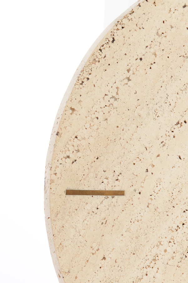 Light & Living Klok Ø43 cm JENAY travertin zand