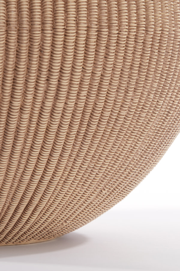 Light & Living Vaas deco Ø46x37 cm VALERIE licht bruin