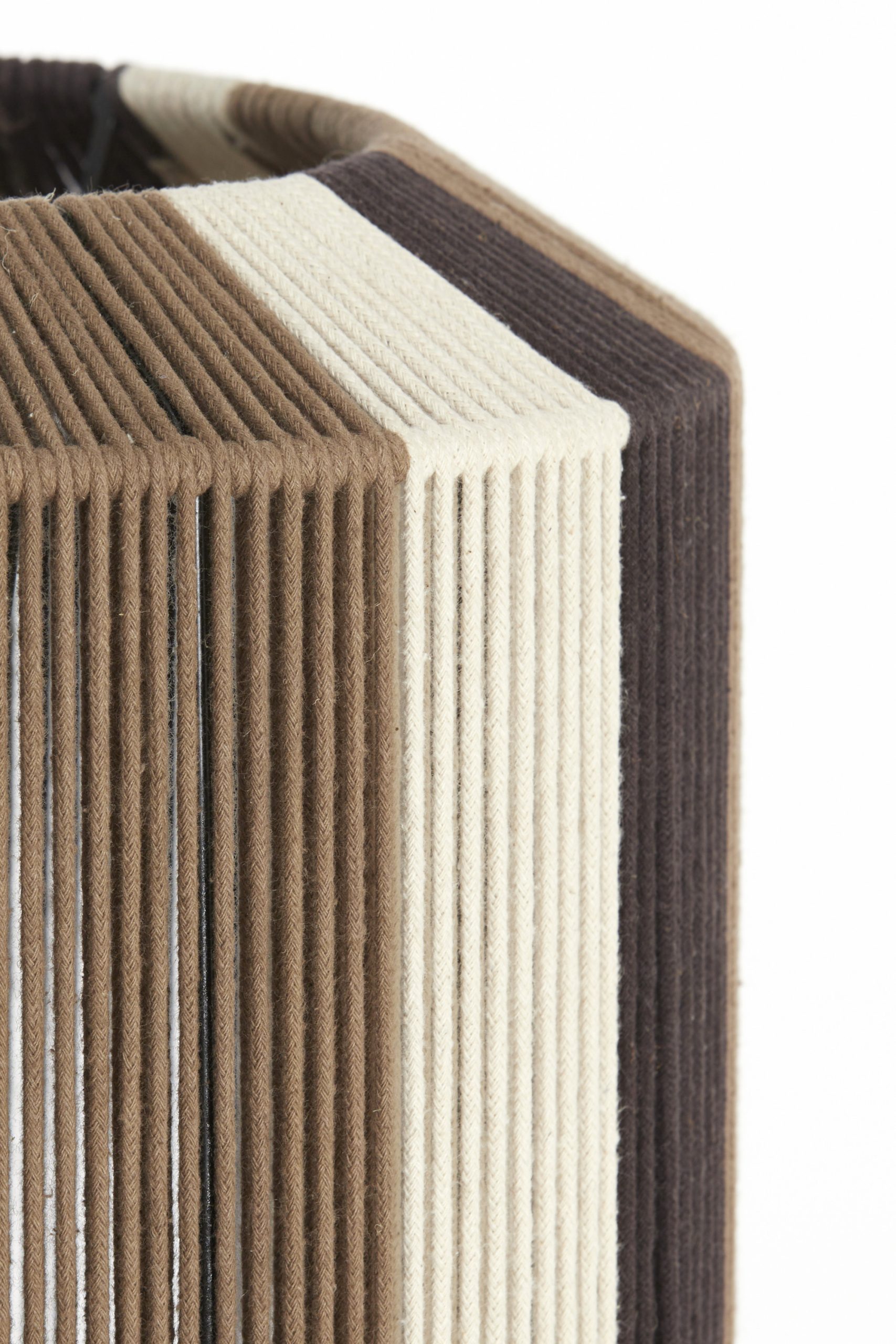 Light & Living Hanglamp Ø30x46 cm KOZANA bruin+crème+donker bruin