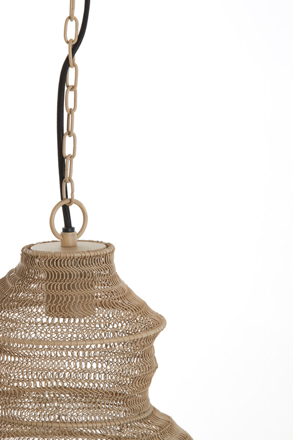 Light & Living Hanglamp Ø40x70 cm NAKISHA zand