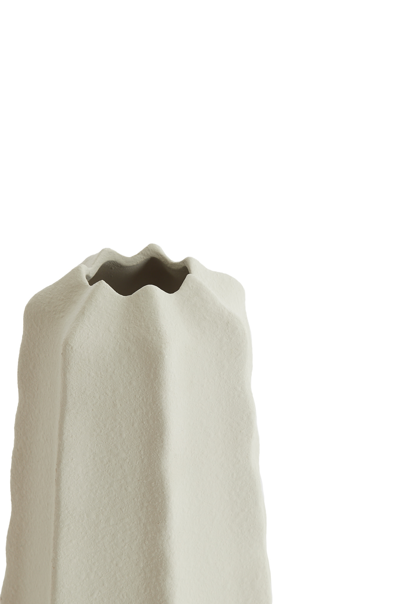 Light & Living Vaas deco Ø15x27 cm ARIEIRO keramiek crème