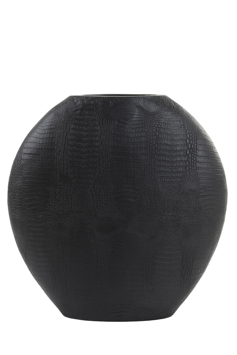 Light & Living Vaas deco 50x15x50 cm SKELD zwart
