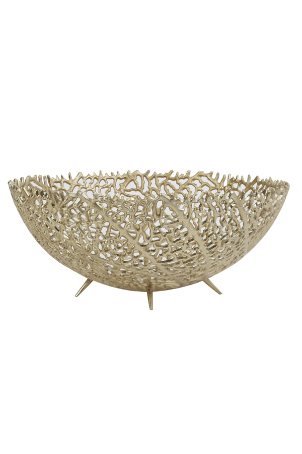 Light & Living Schaal Ø46x18 cm GALAXA antiek goud