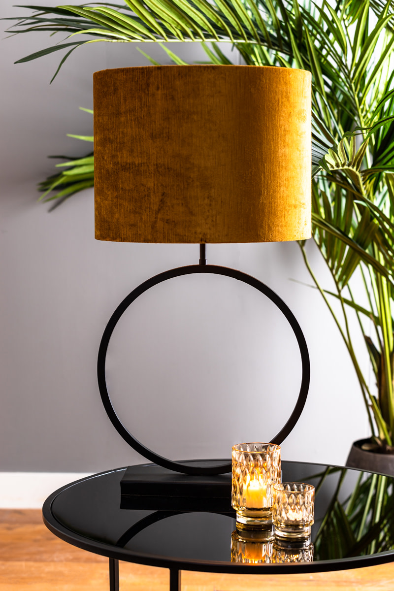 Light & Living Kap cilinder 40-40-30 cm GEMSTONE goud