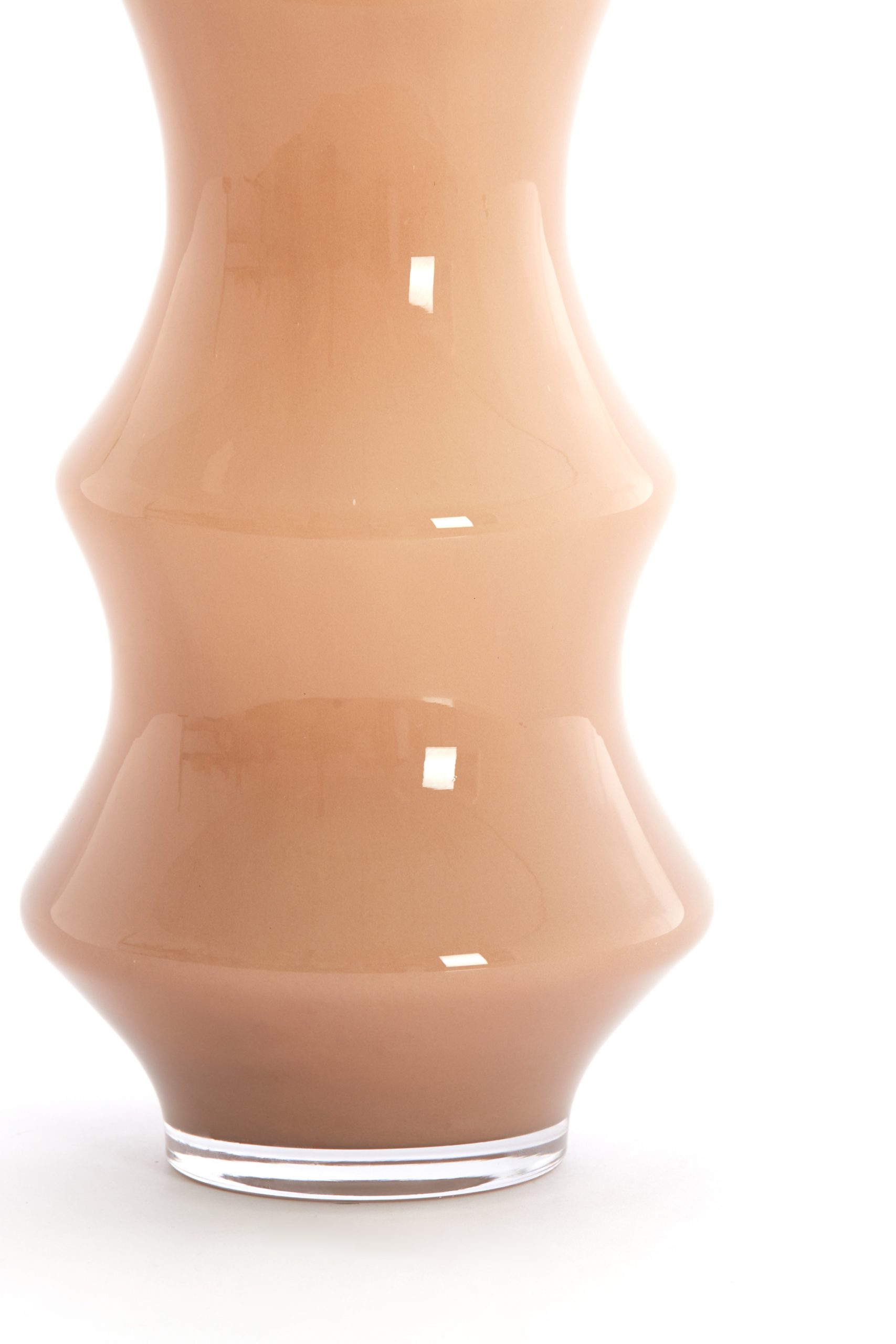 Light & Living Vaas Ø19x50 cm FIORENZA glas karamel