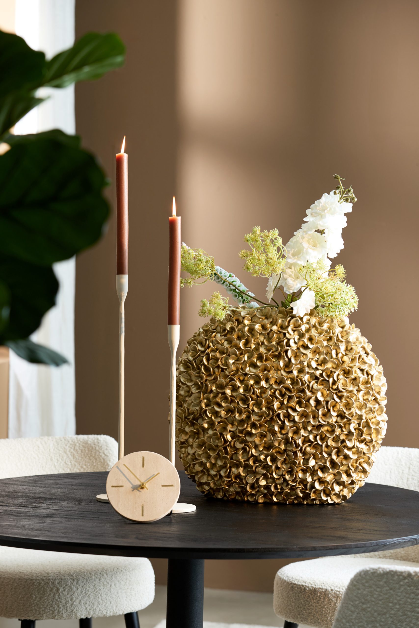 Light & Living Vaas deco 52x23x46,5 cm PHYLIA goud