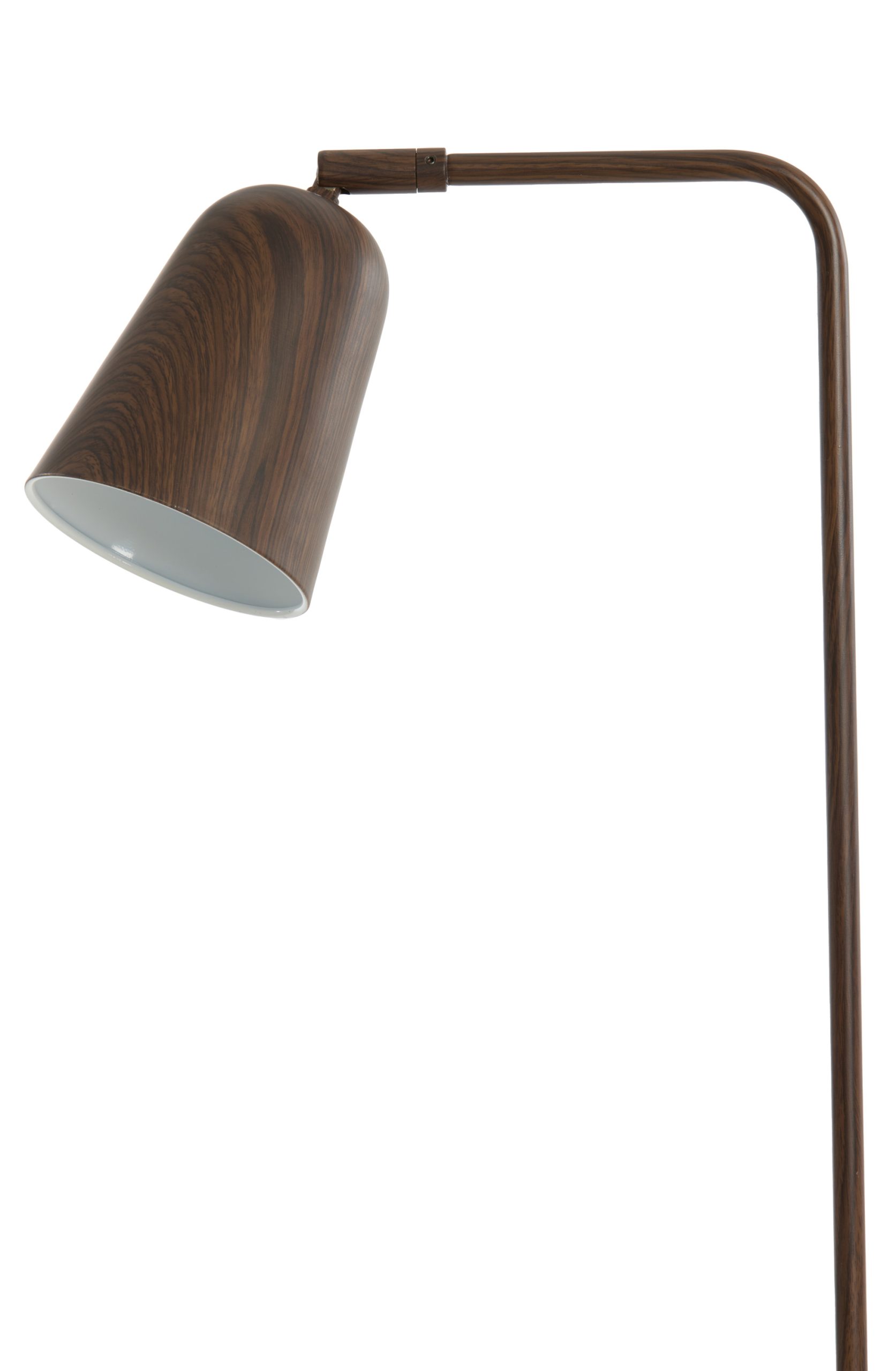 Light & Living Vloerlamp 32,5x23x147 cm SALOMO hout print donker bruin