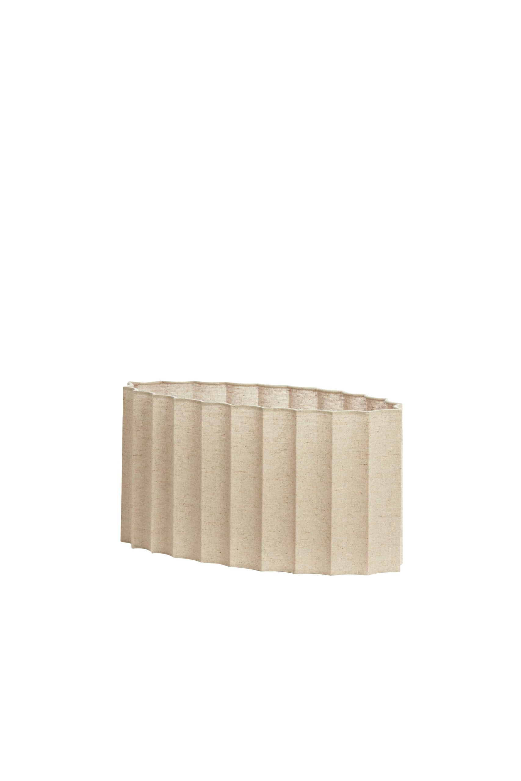Light & Living Kap ovaal recht smal 45-21-22 cm DISLI naturel
