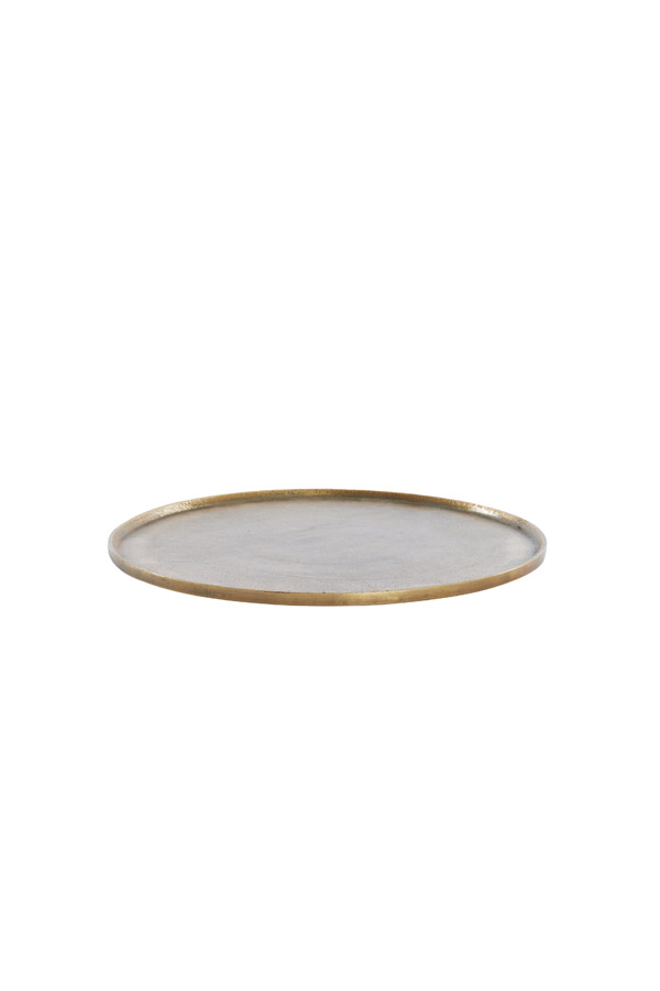 Light & Living Schaal Ø40x1,5 cm MAES antiek brons