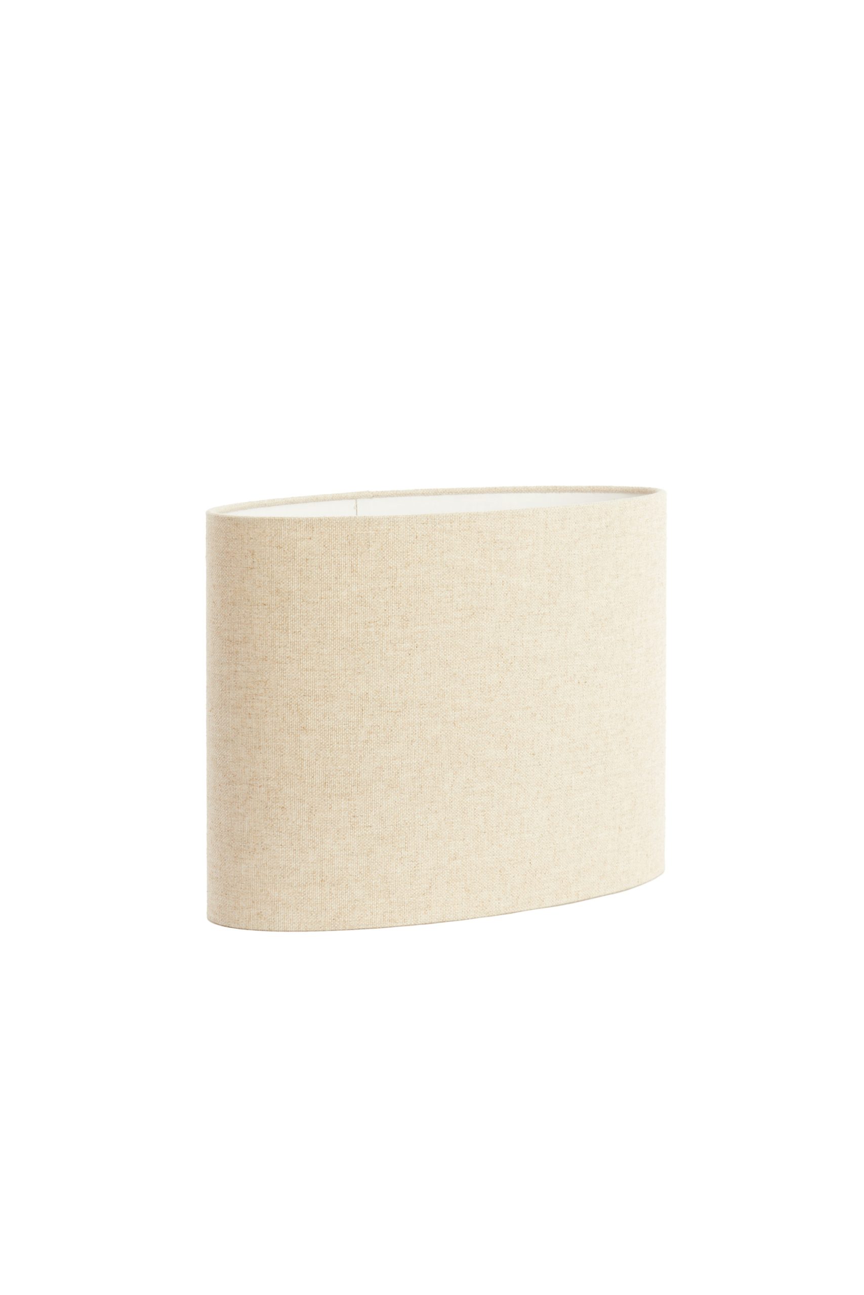 Light & Living Kap ovaal recht smal 45-21-32 cm LIVIGNO naturel