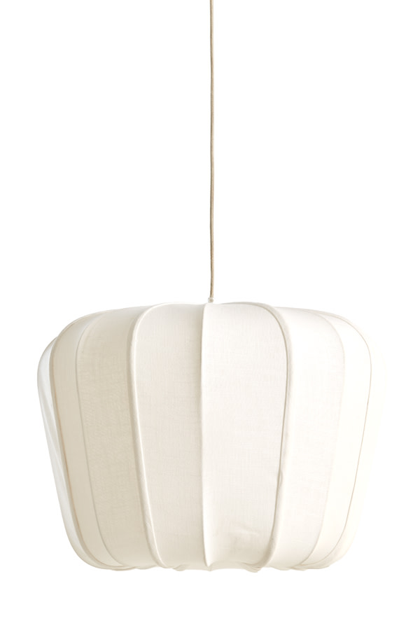 Light & Living Hanglamp Ø60x45 cm ZUBEDO wit