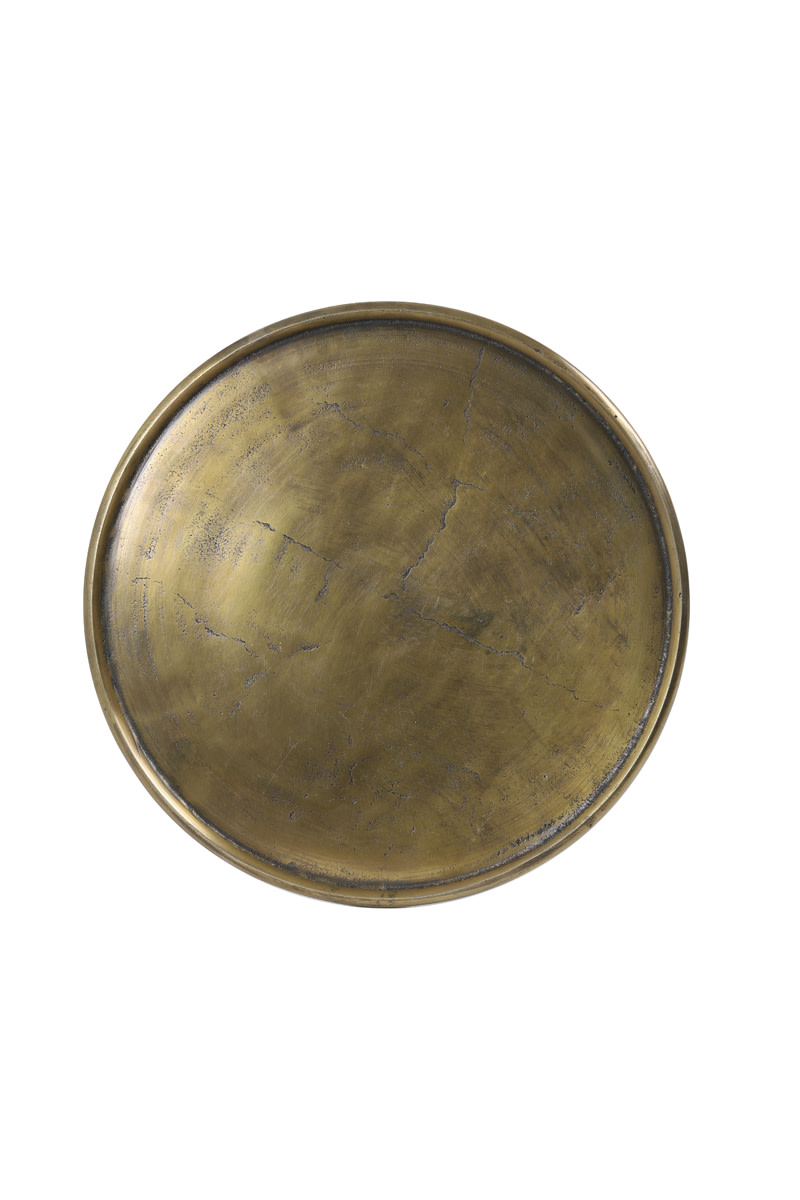 Light & Living Bijzettafel Ø36x47 cm BABINA antiek brons