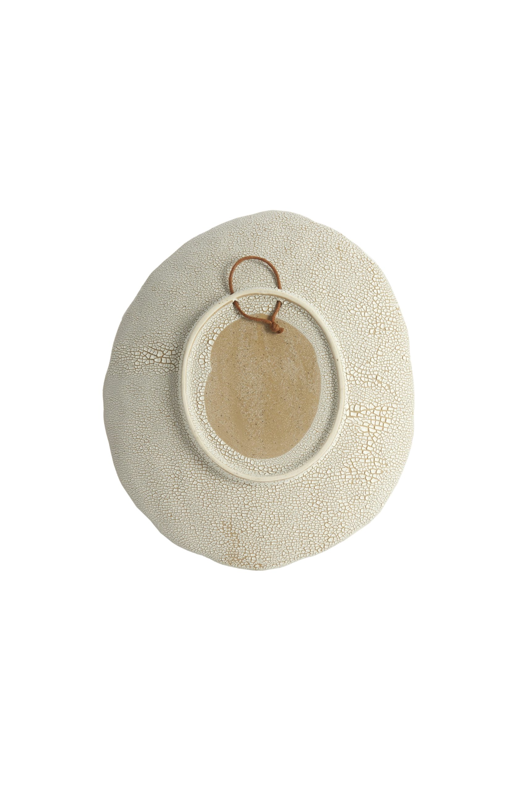 Light & Living Ornament hang 22,5x3,5x26 cm SOLEIL mat zand-crème