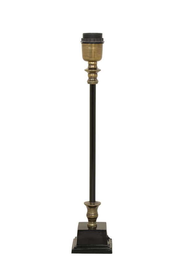 Light & Living Lampvoet 8x8x38 cm RANGPUR zwart-antiek brons