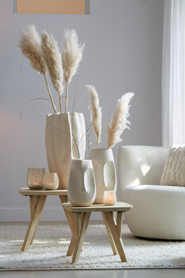 Light & Living Bijzettafel 50x50x42 cm QUENZA mango hout naturel