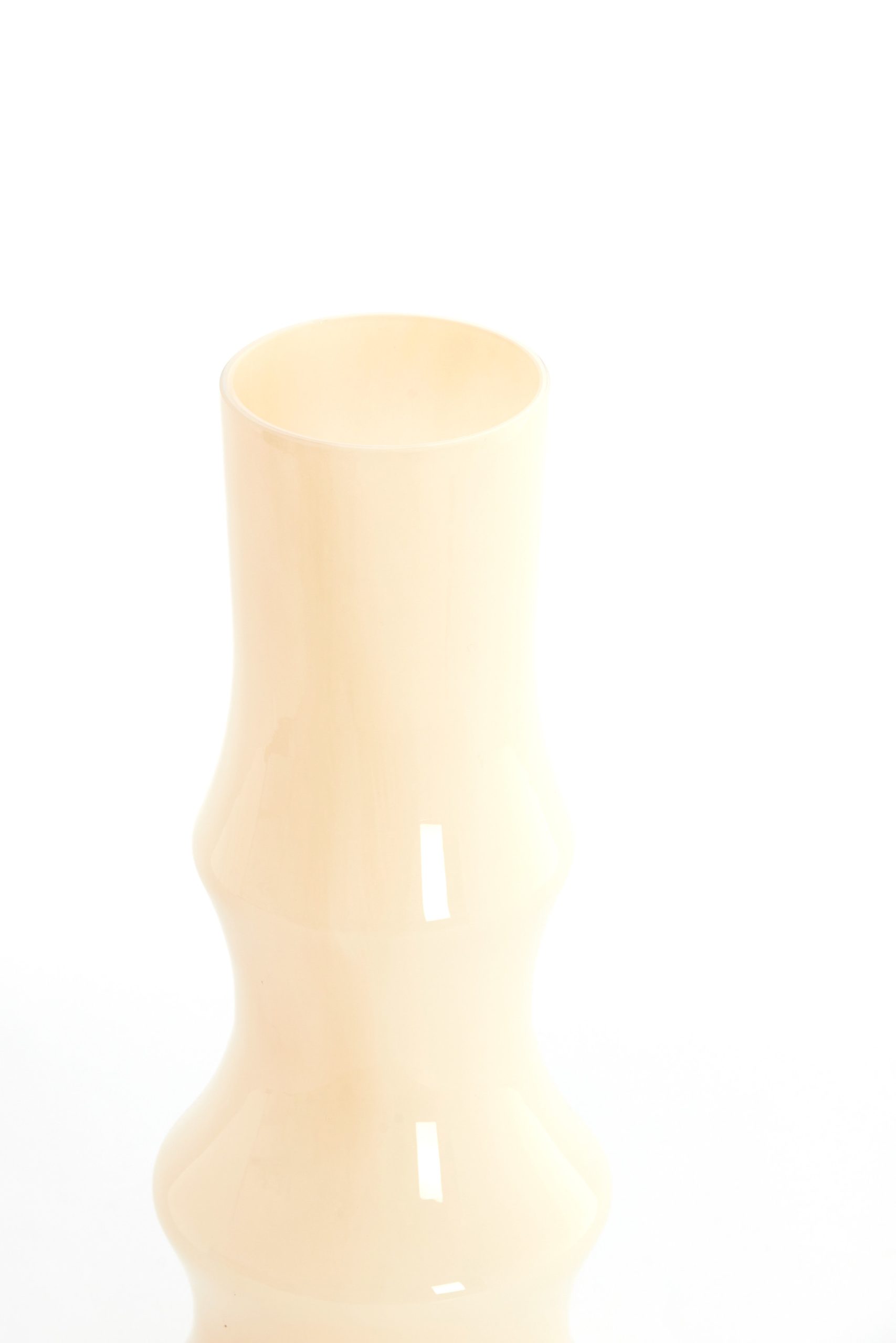 Light & Living Vaas Ø19x50 cm FIORENZA glas crème