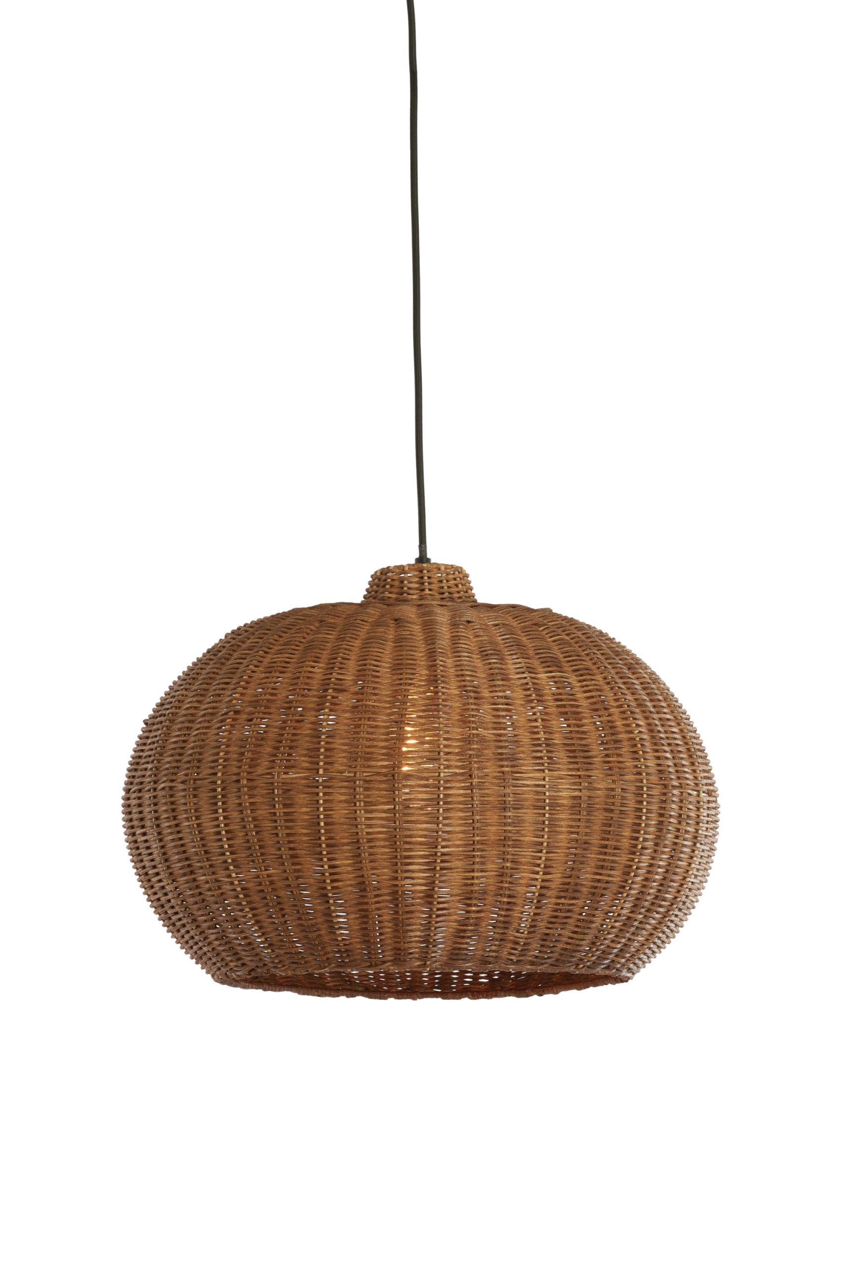 Light & Living Hanglamp Ø45x32 cm MELZOR rotan donker bruin