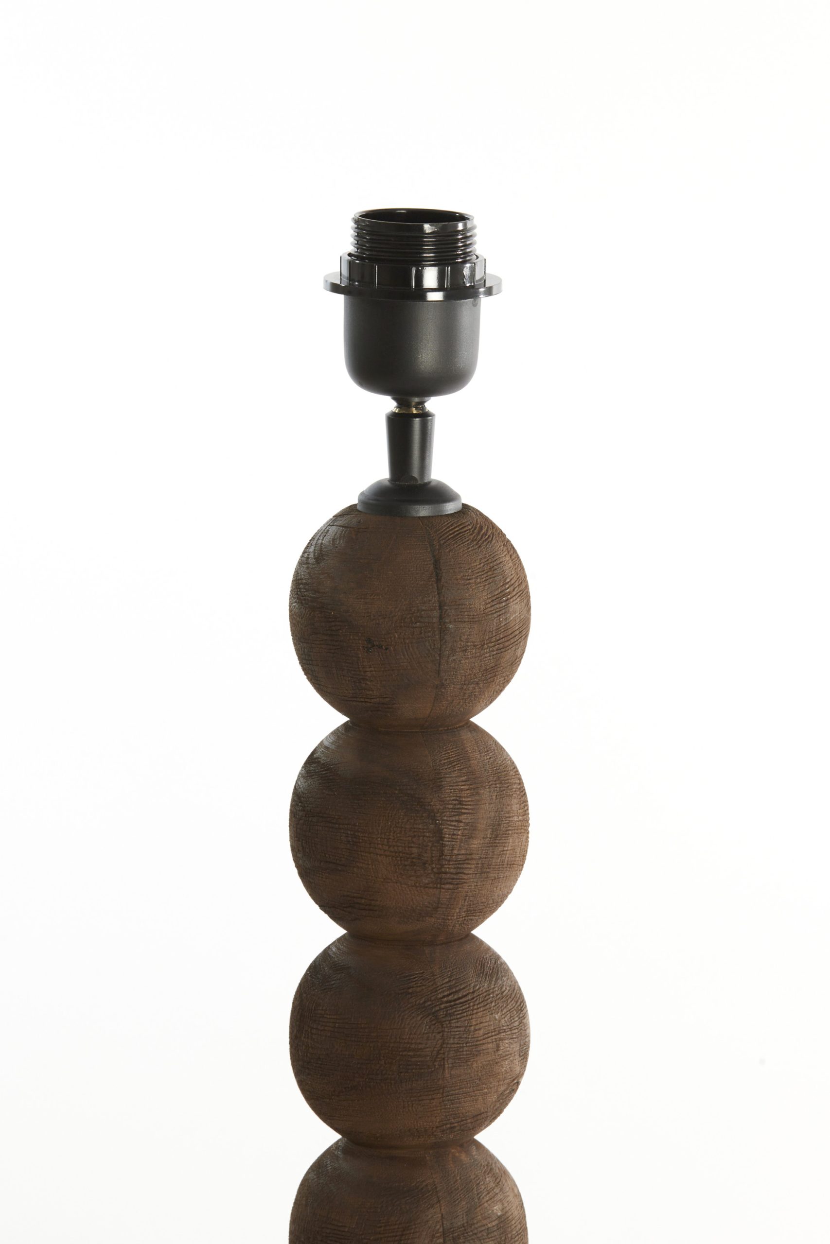Light & Living Vloerlamp 35x35x130 cm VEGLIO hout mat donker bruin