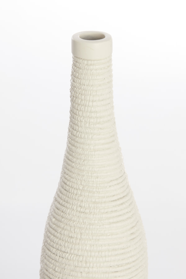 Light & Living Vaas deco Ø10x40 cm YOUNA crème