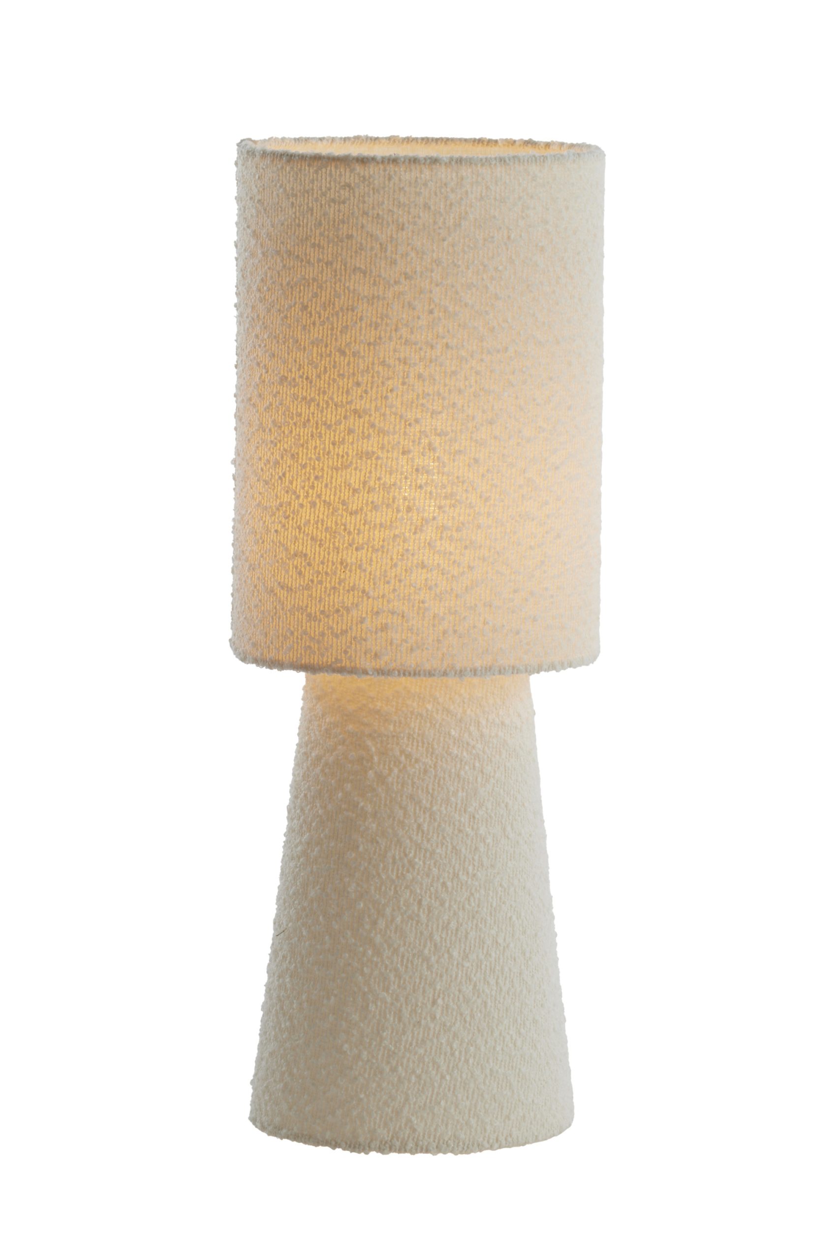 Light & Living Tafellamp Ø20x58 cm MIKKEL bouclé crème