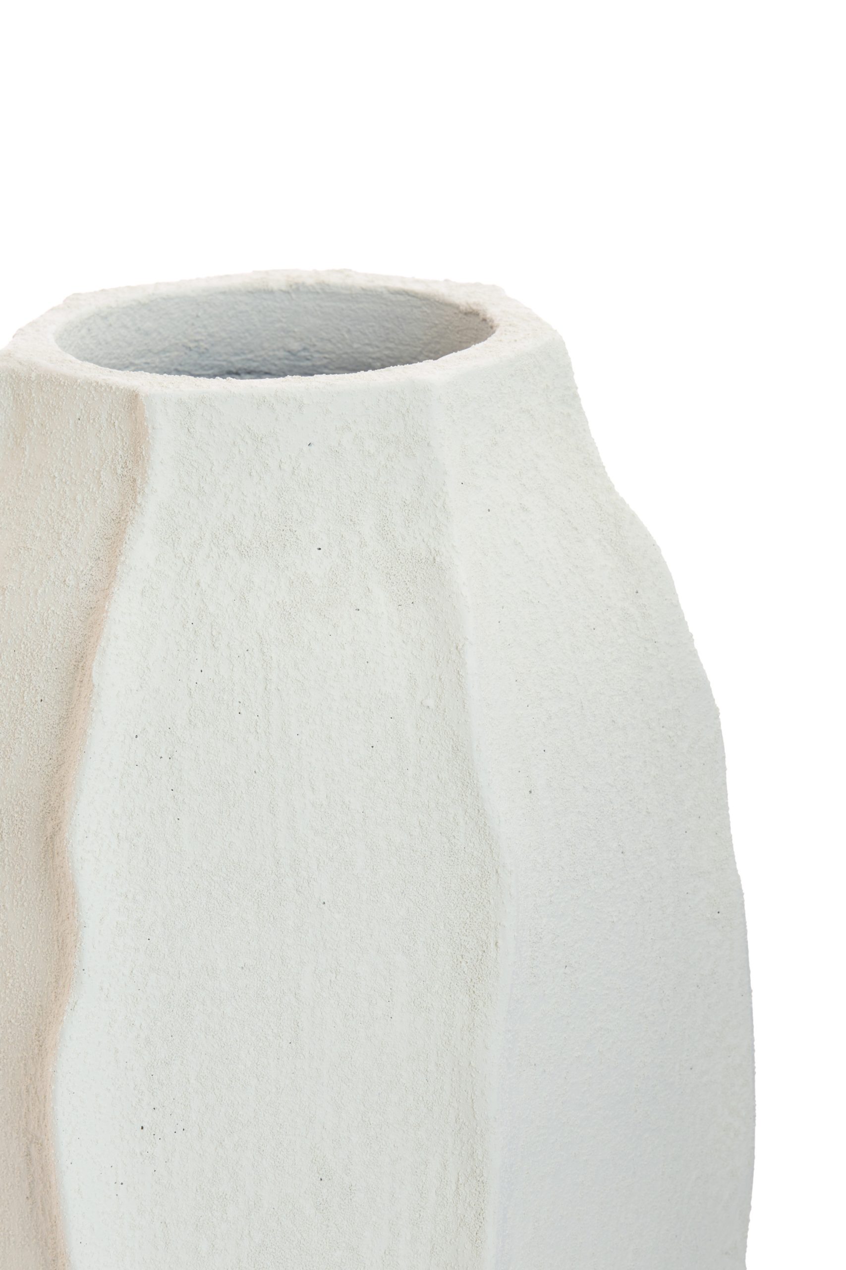 Light & Living Vaas deco Ø33x50 cm SAPHIRA mat wit