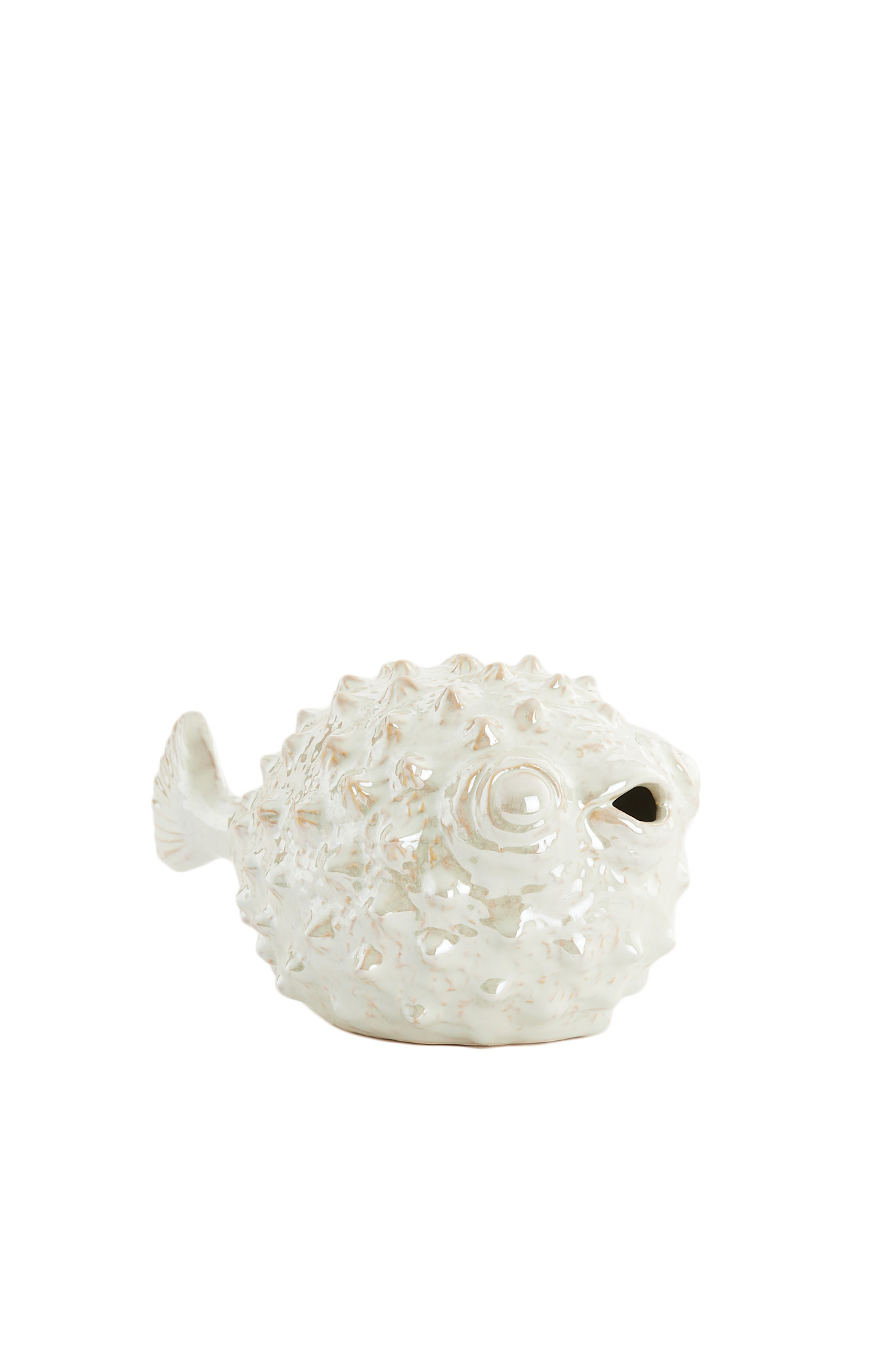 Light & Living Ornament 25,5x14,5x14 cm FISH keramiek crème parelmoer