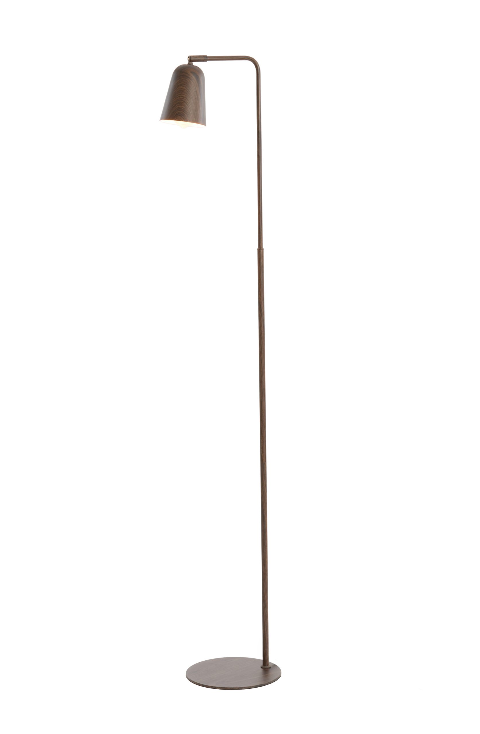 Light & Living Vloerlamp 32,5x23x147 cm SALOMO hout print donker bruin