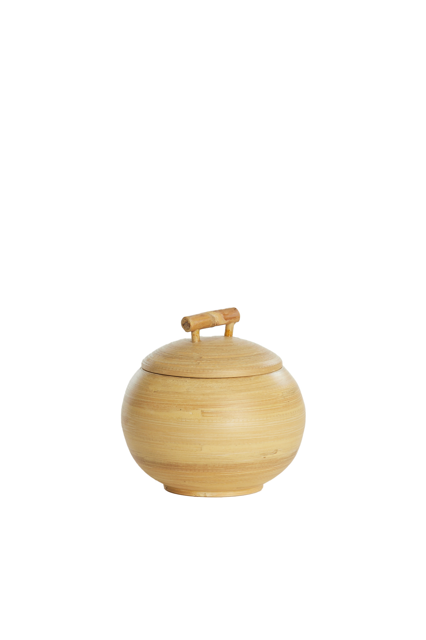 Light & Living Pot deco Ø13x12 cm MACEO bamboe naturel
