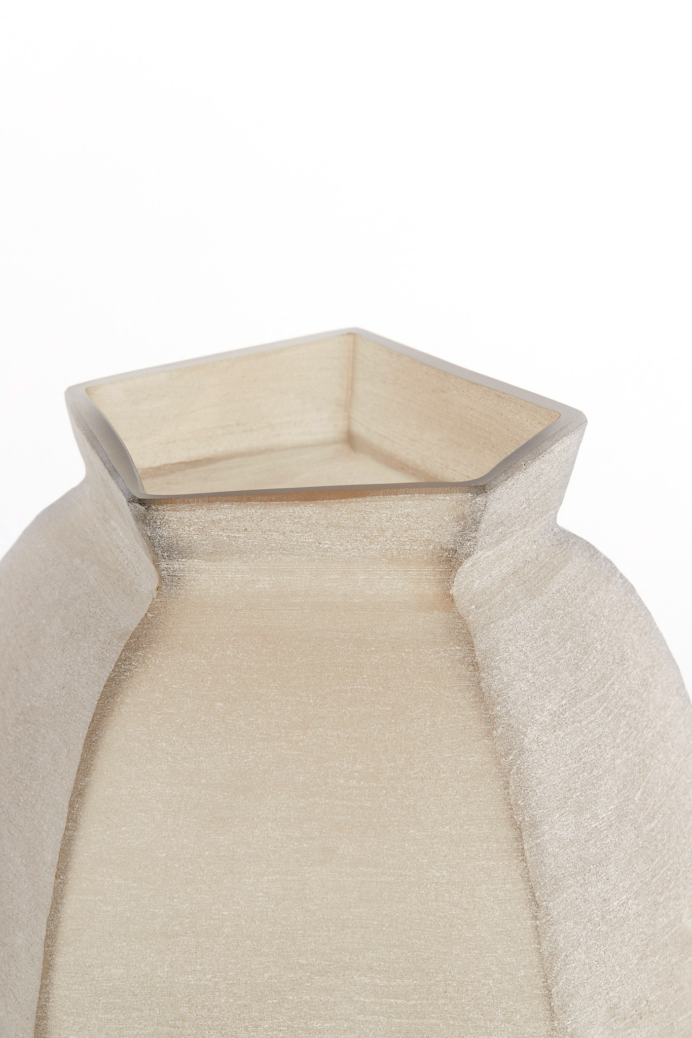 Light & Living Vaas 28x25,5x40 cm VELIKO glas licht bruin