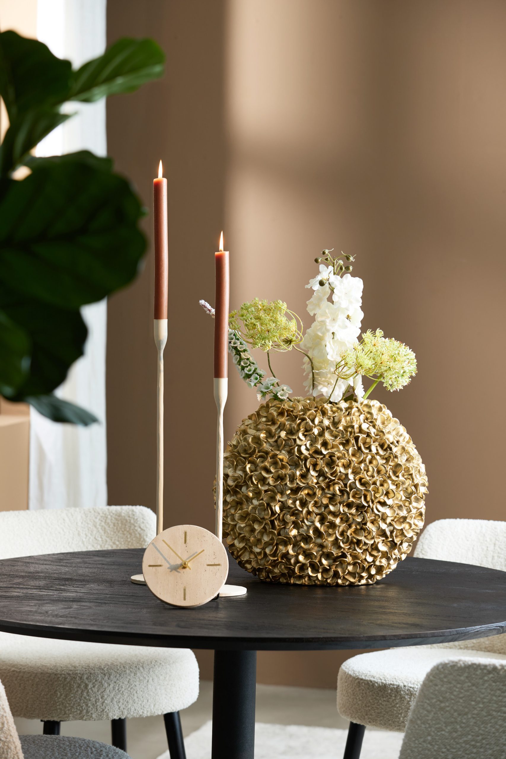 Light & Living Vaas deco 44x20,5x38,5 cm PHYLIA goud