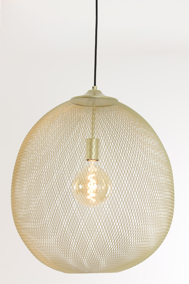 Light & Living Hanglamp Ø50x58 cm MOROC goud