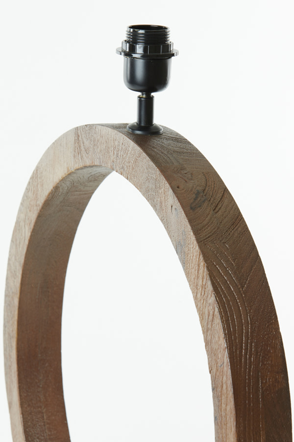 Light & Living Lampvoet 51x13x64 cm TINAR hout mat bruin