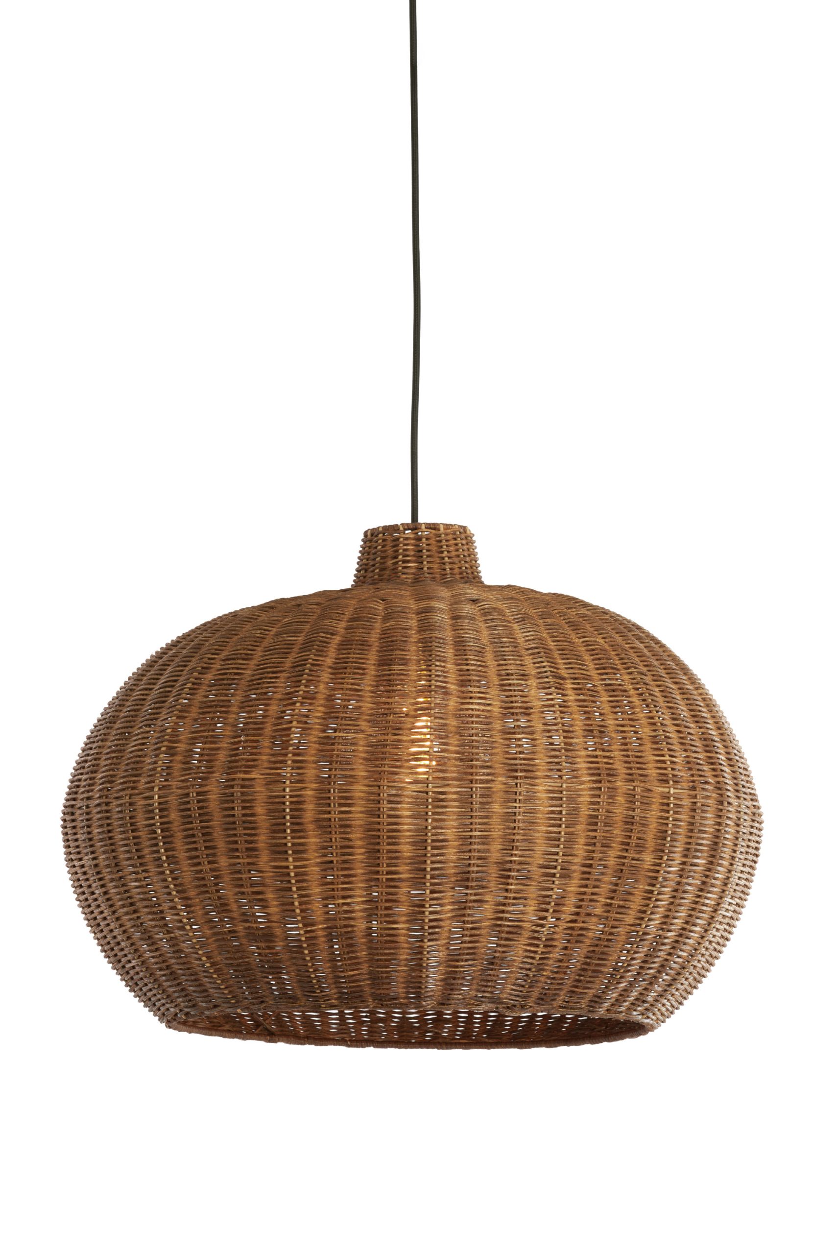 Light & Living Hanglamp Ø55x40,5 cm MELZOR rotan donker bruin