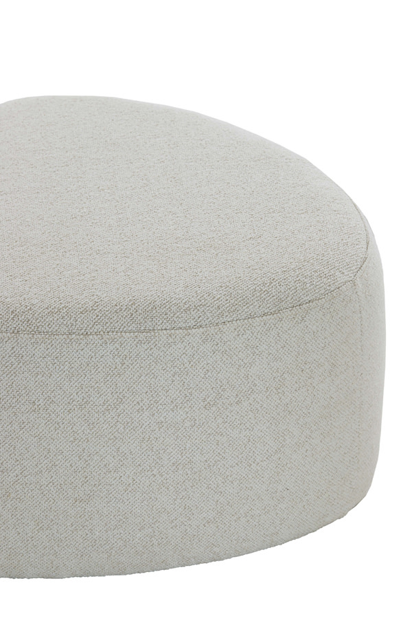 Light & Living Poef 68x68x35 cm LIBERIA beige