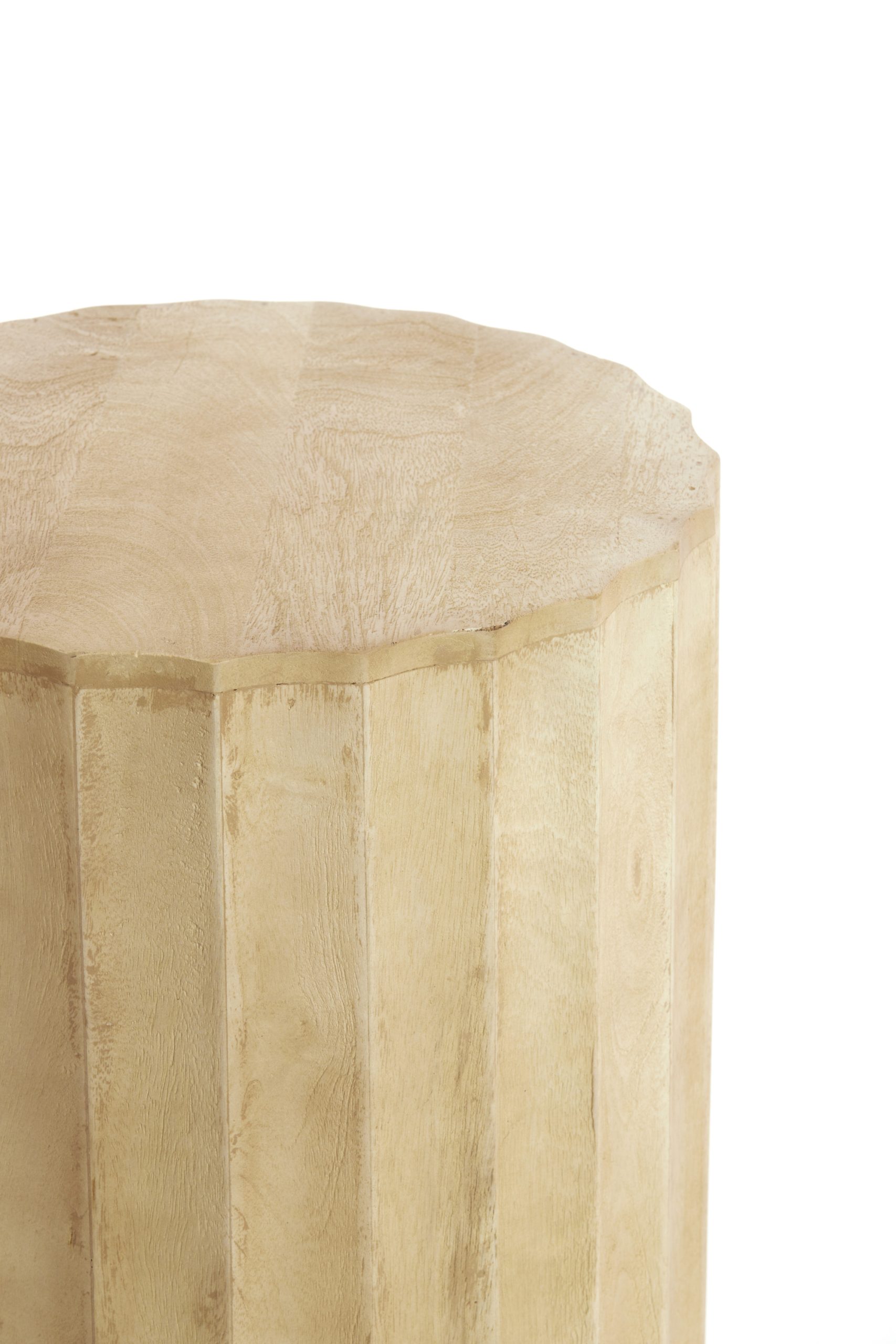 Light & Living Zuil Ø40x100 cm ELLENA hout mat naturel