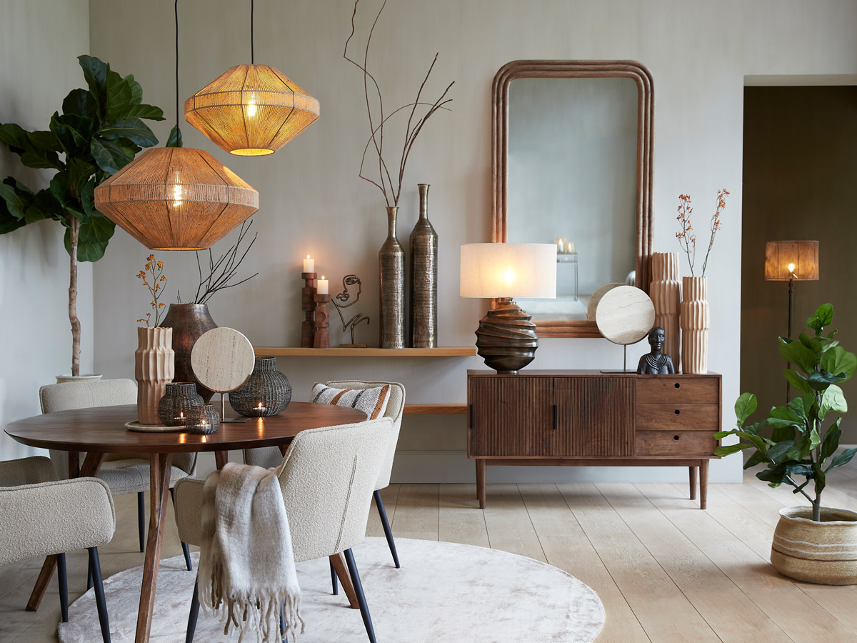 Light & Living Spiegel 100x4x169 cm FLORIAS hout bruin