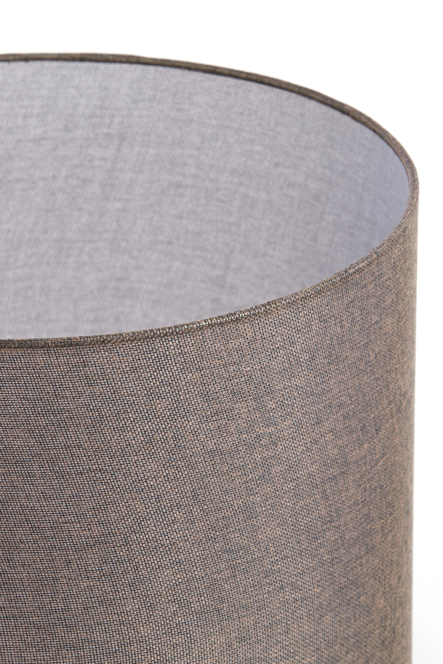 Light & Living Kap cilinder 40-40-30 cm BRANFO linnen donker bruin