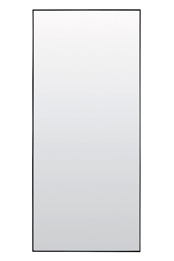 Light & Living Spiegel 80x1,5x180 cm ZENETA helder glas+zwart